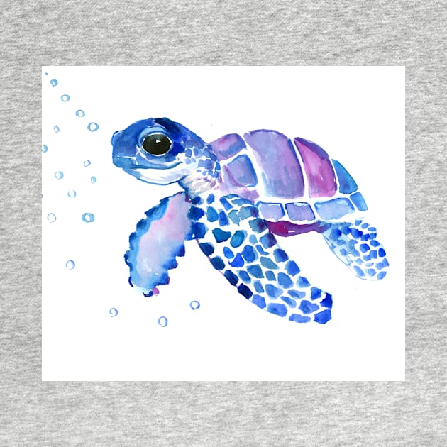 Sea Turtle Children art by surenart